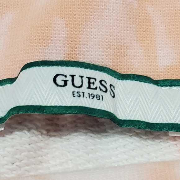 NWT GUESS Active Women's Pink Tie Dye Mini Skirt - Picture 6 of 7